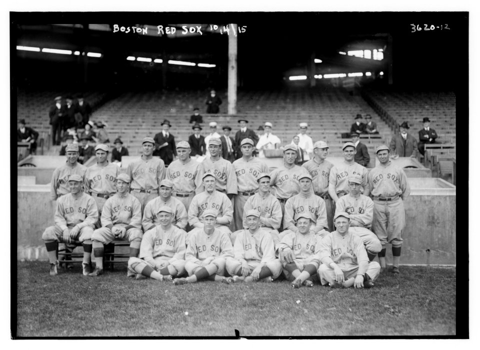 Boston AL team photo (baseball) LCCN2014699971