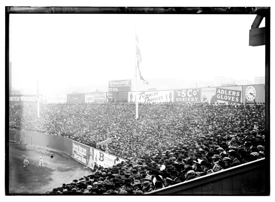 Boston AL vs. New York NL at Polo Grounds during World Series, 1912 (baseball) LCCN2014690840