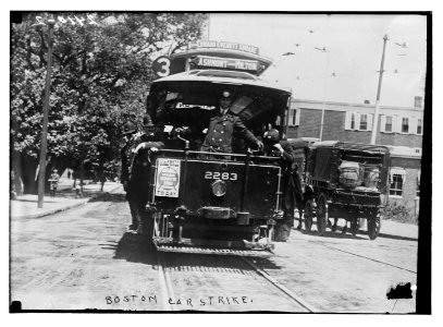 Boston Car Strike LCCN2014690471