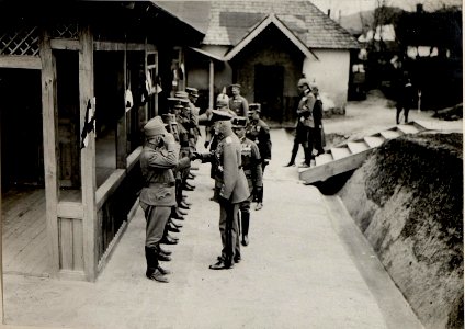 Bosuch S.köngl.Hoh.Prinz Christian v. Sachen und Exz.Graf Bothmer Narajow (BildID 15530522)