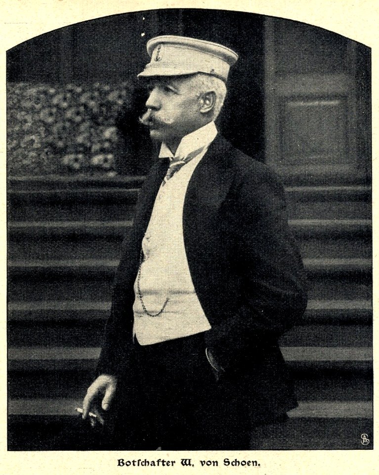 Botschafter Wilhelm von Schoen 1906