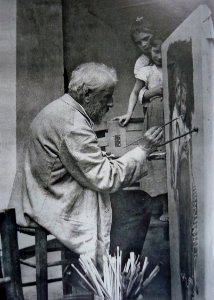 Bouguereau au travail 1898
