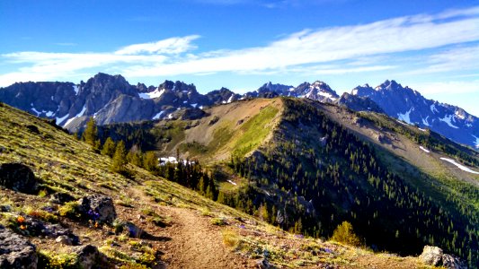 Boulder Ridge and Warrior Peak photo