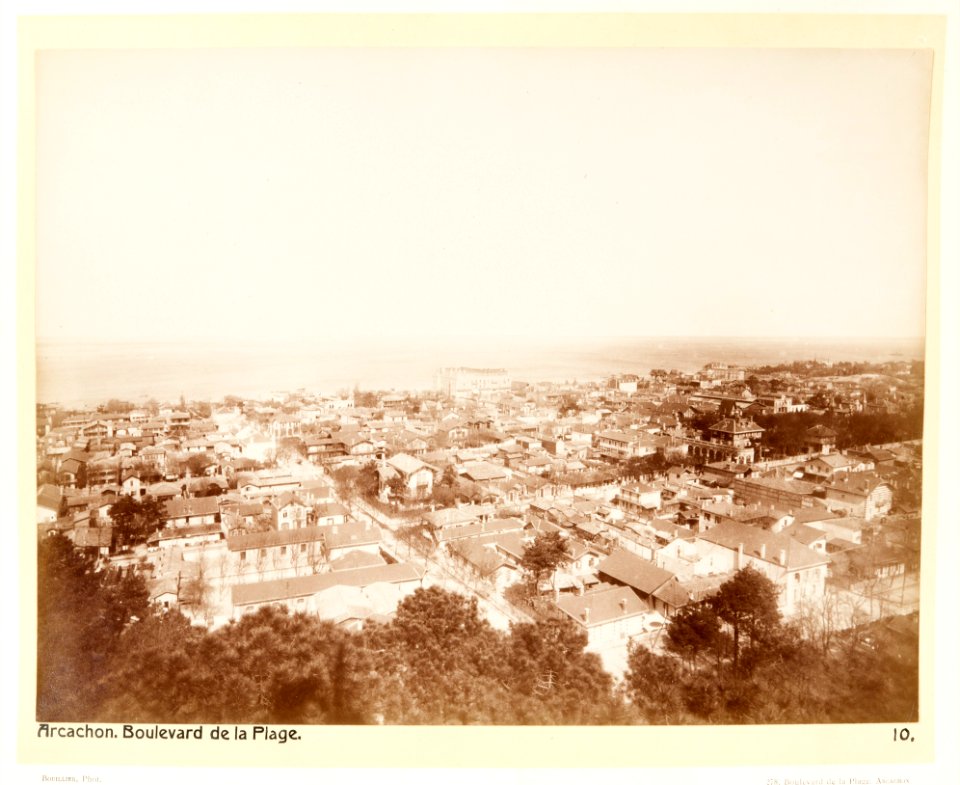 Boulevard de la plage, Arcachon - Hallwylska museet - 107469
