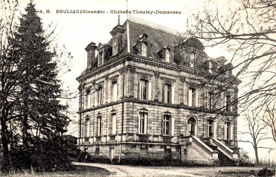 Bouliac Châteu Theuley-Domazeau 1