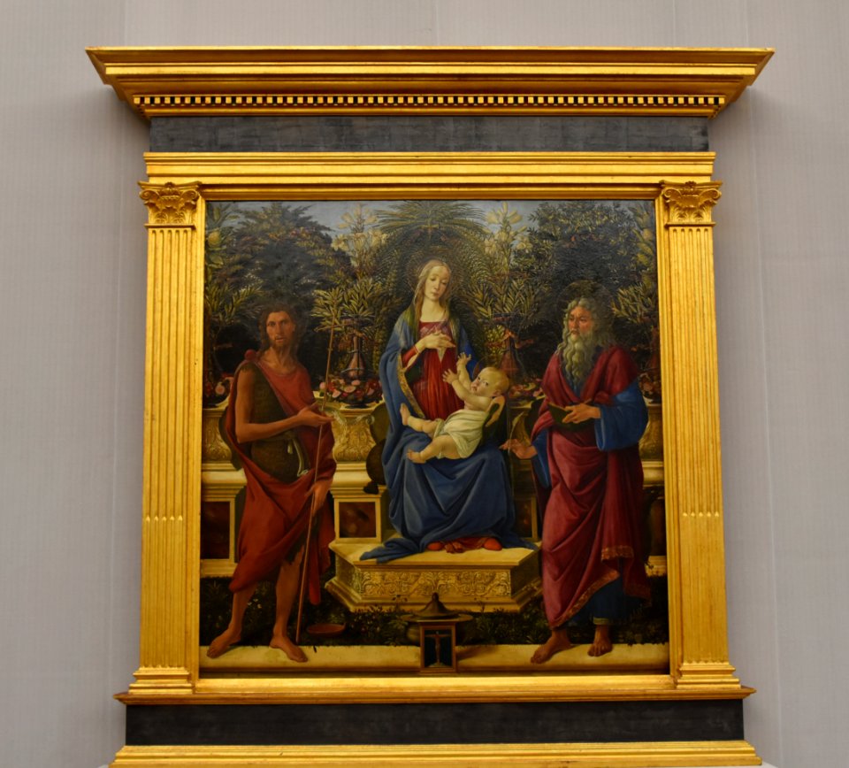 Boticelli, Madonna Bardi, 1484-85, Gemaldegalerie, Berlin (2) (28423617399)