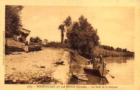 Bourdelles - Les bords de la Garonne