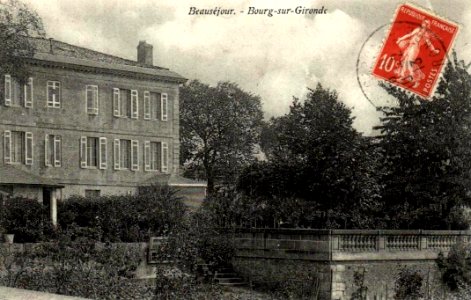 Bourg - château Beauséjour