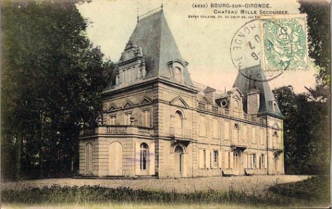 Bourg - château Mille Secousses 1