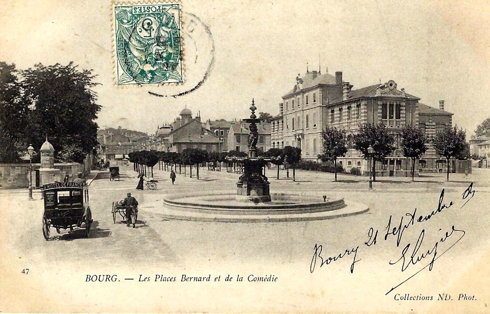 Bourg - Place Bernard