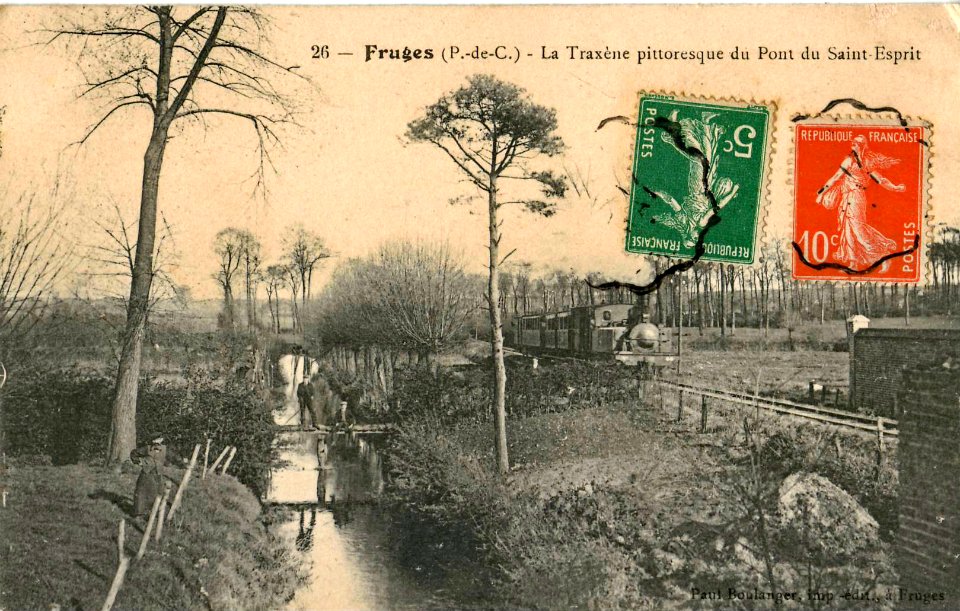 Boulanger 26 - FRUGES - La Traxène pittoresque du Pont du Saint-Esprit