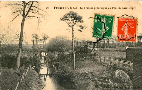 Boulanger 26 - FRUGES - La Traxène pittoresque du Pont du Saint-Esprit