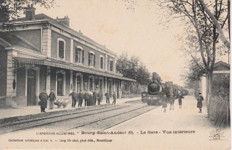 Bourg-Saint-Andéol -Gare (CP Lang)