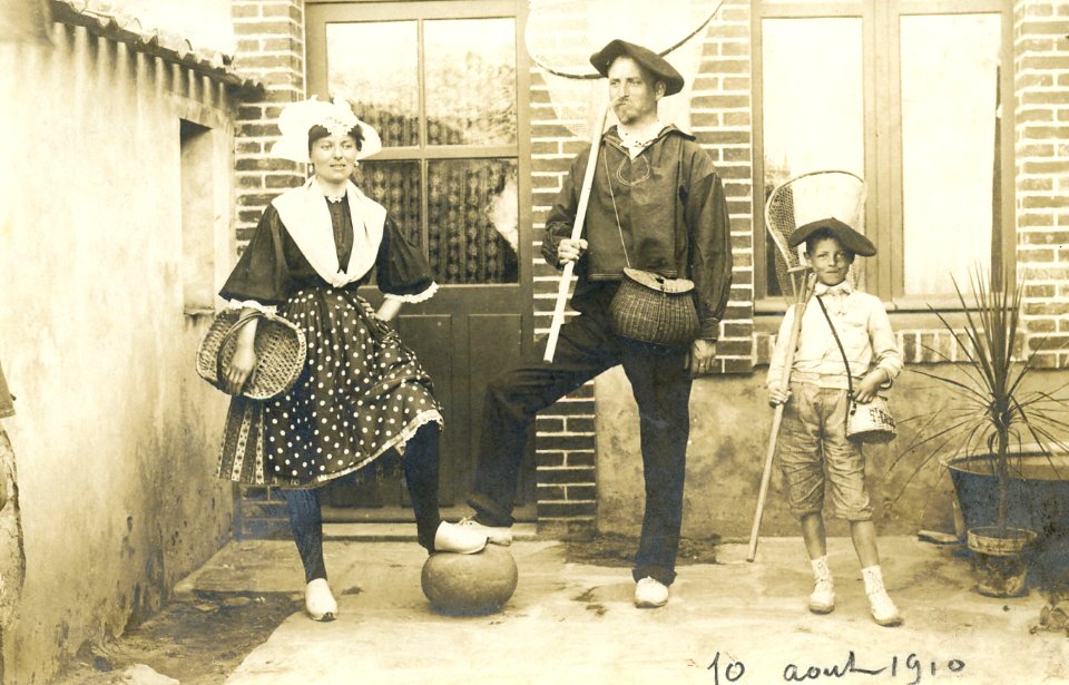 Boutain portrait famille pecheurs costume 01