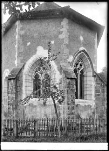 CH-NB - Aigle, Église, Fenêtre, vue partielle - Collection Max van Berchem - EAD-7163