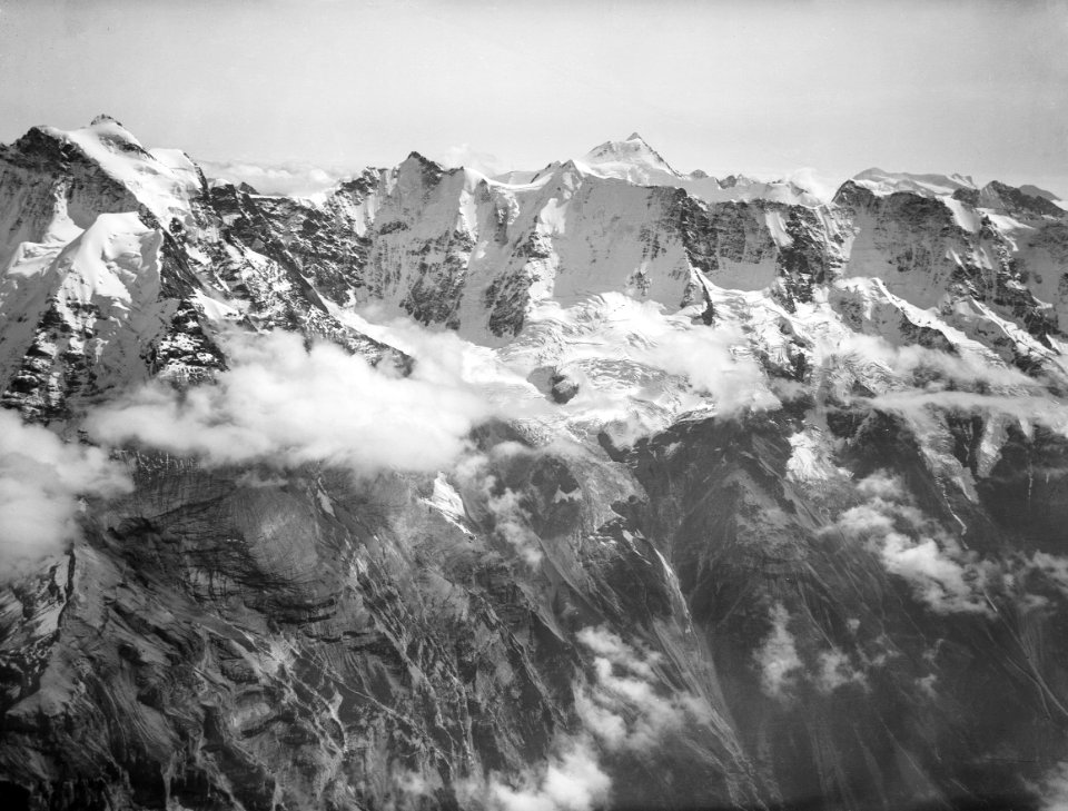 CH-NB - Aletschhorn, Gletscherhorn und Mittaghorn - Eduard Spelterini - EAD-WEHR-32087-B