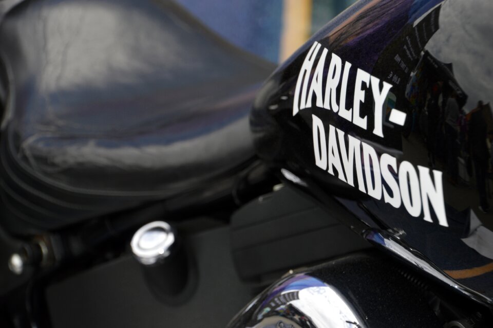 Sport harley davidson motorcycle