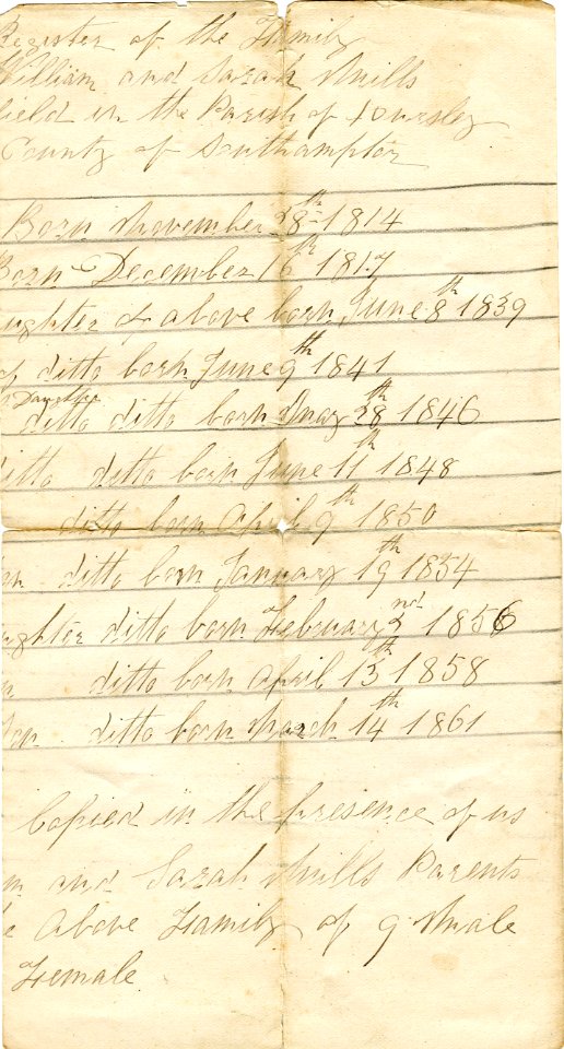 Bournemouth genealogy 1814 to 1861