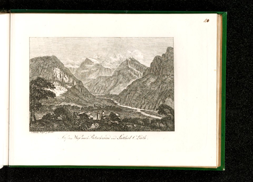 CH-NB - Auf dem Wege nach Betschwand und Lintthal C. Linth - Collection Gugelmann - GS-GUGE-29-89