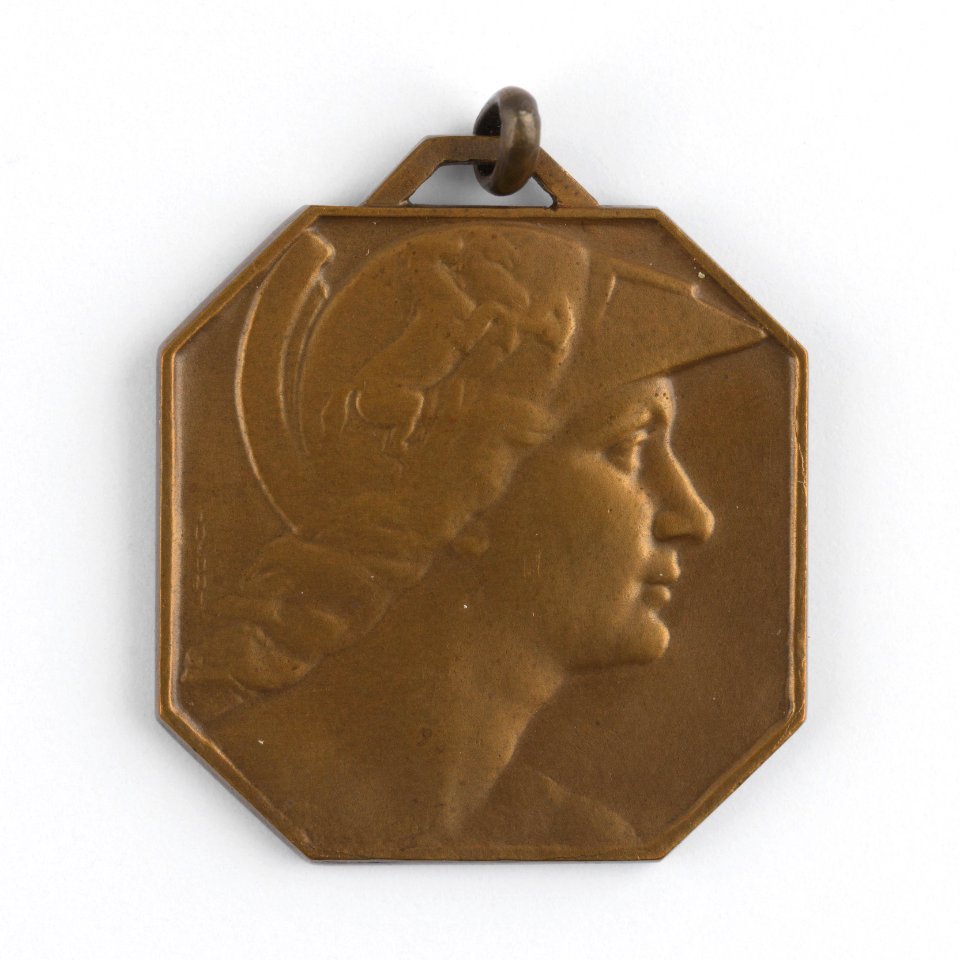 Bourse de Bruxelles - Comité de la Cote, medal by Pierre Theunis, Belgium, (1936), Coins and Medals Department of the Royal Library of Belgium, 2N141 - 4 (verso)