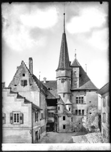 CH-NB - Avenches, Château, vue partielle - Collection Max van Berchem - EAD-7169