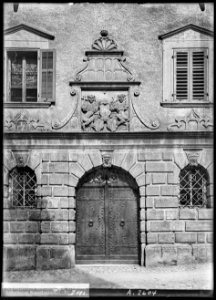 CH-NB - Baden, Rathaus, vue partielle extérieure - Collection Max van Berchem - EAD-7069