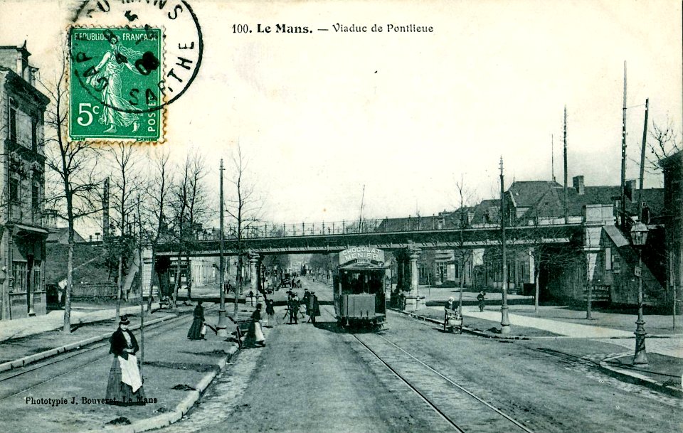 Bouveret 100 - Le Mans - Viaduc de Pontlieue