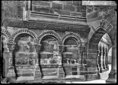 CH-NB - Basel, Münster, Chor, vue partielle extérieure - Collection Max van Berchem - EAD-6950