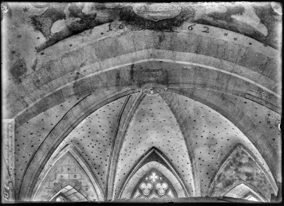 CH-NB - Aigle, Église, Plafond, vue partielle intérieure - Collection Max van Berchem - EAD-7166 photo