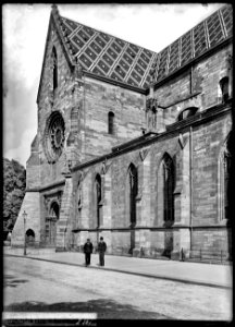 CH-NB - Basel, Münster, Galluspforte, vue partielle - Collection Max van Berchem - EAD-6948