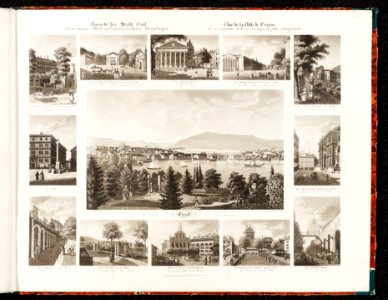 CH-NB - Ansicht der Stadt Genf deren innern Theile und merkwürdigsten Umgebungen = Vue de la Ville de Genève de son intérieur et de ses environs les plus intéressants - Collection Gugelmann - GS-GUGE-83-55