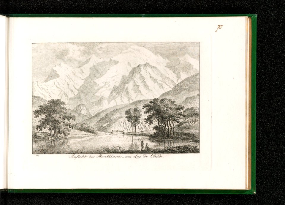 CH-NB - Ansicht des Montblancs - am Lac de Chêde - Collection Gugelmann - GS-GUGE-29-159