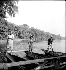 CH-NB - Belgisch-Kongo, Fluss Mongala- Alltagsszene - Annemarie Schwarzenbach - SLA-Schwarzenbach-A-5-25-072