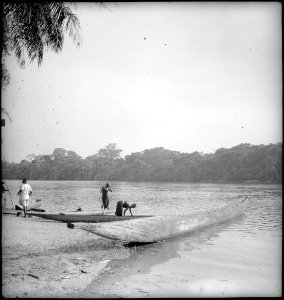 CH-NB - Belgisch-Kongo, Fluss Mongala- Alltagsszene - Annemarie Schwarzenbach - SLA-Schwarzenbach-A-5-25-076