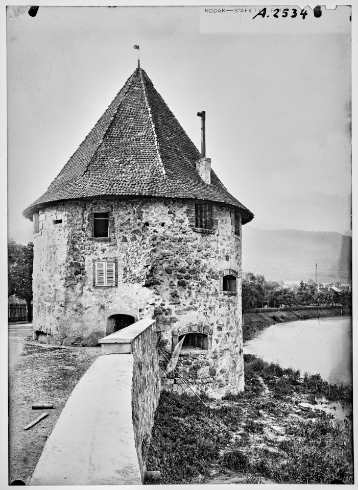 CH-NB - Bad Säckingen, Turm, vue partielle - Collection Max van Berchem - EAD-7099