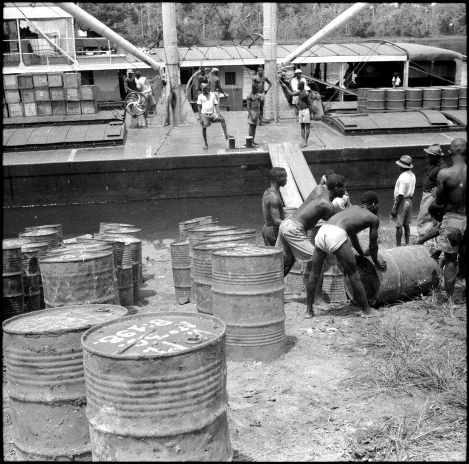 CH-NB - Belgisch-Kongo, Molanda (Malanda)- Hafenszene - Annemarie Schwarzenbach - SLA-Schwarzenbach-A-5-25-063