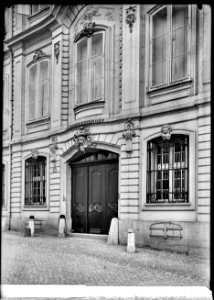 CH-NB - Basel, Weisses Haus, Fassade, vue partielle - Collection Max van Berchem - EAD-6957