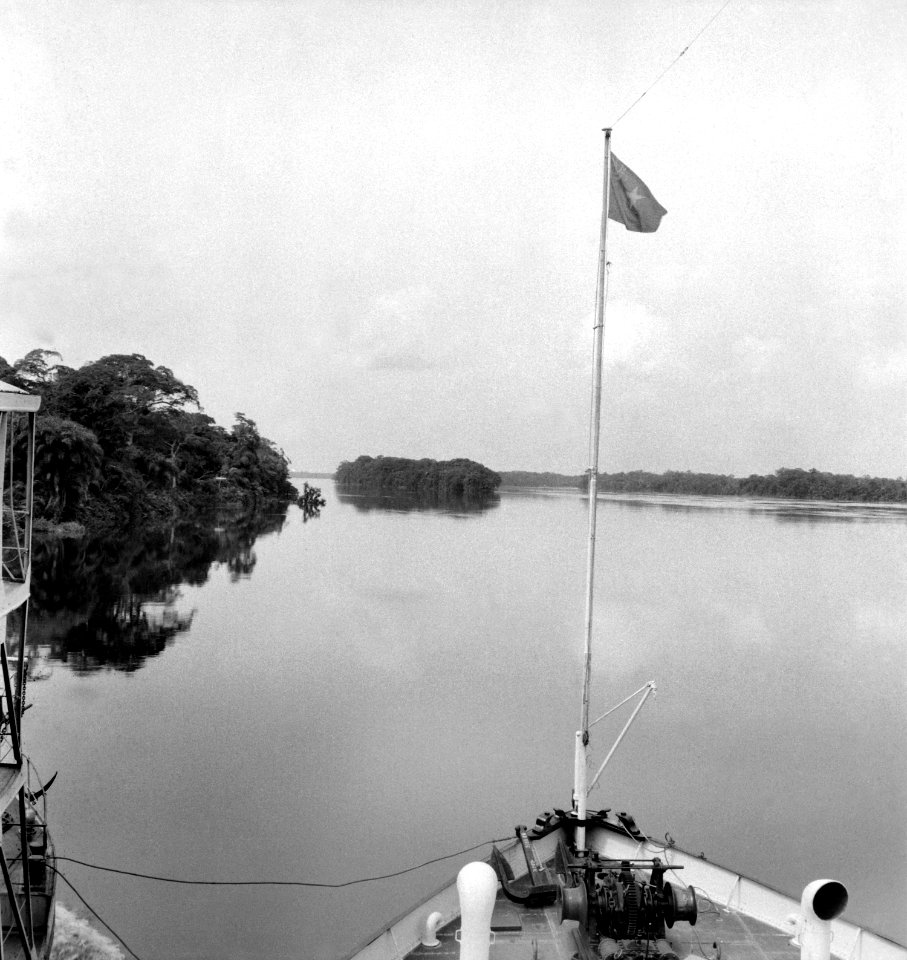 CH-NB - Belgisch-Kongo, Fluss Kongo- Landschaft - Annemarie Schwarzenbach - SLA-Schwarzenbach-A-5-25-051