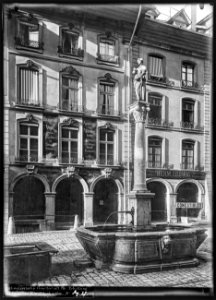 CH-NB - Bern, Anna-Seiler-Brunnen, vue d'ensemble - Collection Max van Berchem - EAD-6607