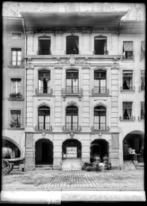 CH-NB - Bern, Haus, vue partielle extérieure - Collection Max van Berchem - EAD-6642