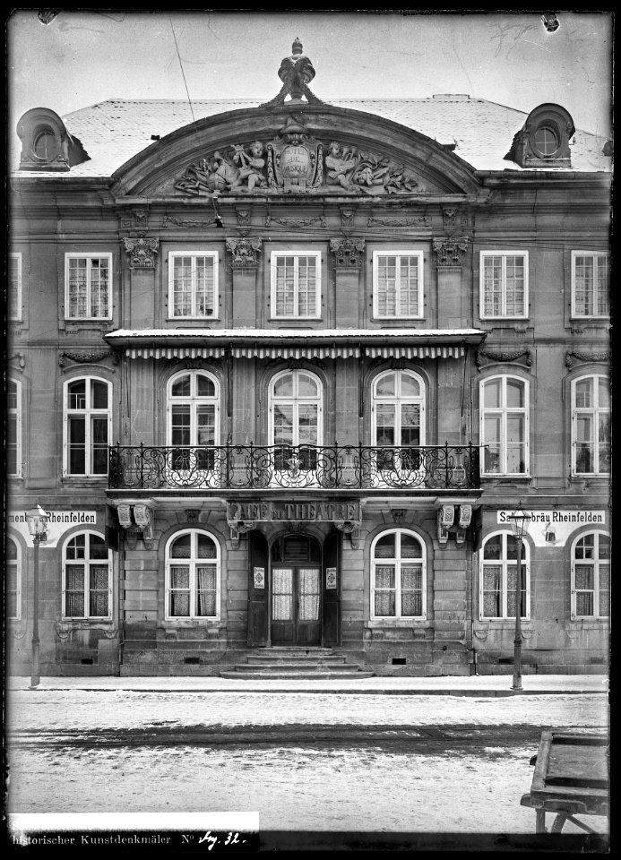 CH-NB - Bern, Hôtel de musique, vue partielle extérieure - Collection Max van Berchem - EAD-6612