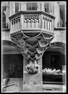 CH-NB - Bern, Haus, vue partielle extérieure - Collection Max van Berchem - EAD-6638