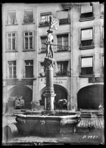 CH-NB - Bern, Schützenbrunnen, vue d'ensemble - Collection Max van Berchem - EAD-6596