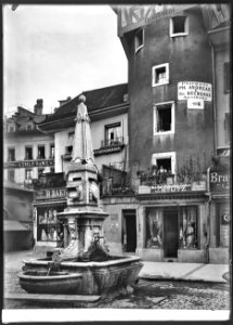 CH-NB - Bern, Obeliskbrunnen, vue d'ensemble - Collection Max van Berchem - EAD-6604