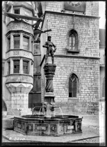 CH-NB - Biel, Vennerbrunnen, vue d'ensemble - Collection Max van Berchem - EAD-6653