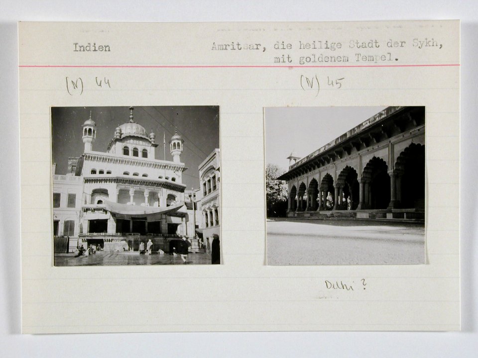 CH-NB - Britisch-Indien, Amritsar-Delhi- Gebäude - Annemarie Schwarzenbach - SLA-Schwarzenbach-A-5-22-055