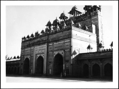 CH-NB - Britisch-Indien, Fatehpur Sikri- Palast - Annemarie Schwarzenbach - SLA-Schwarzenbach-A-5-22-092