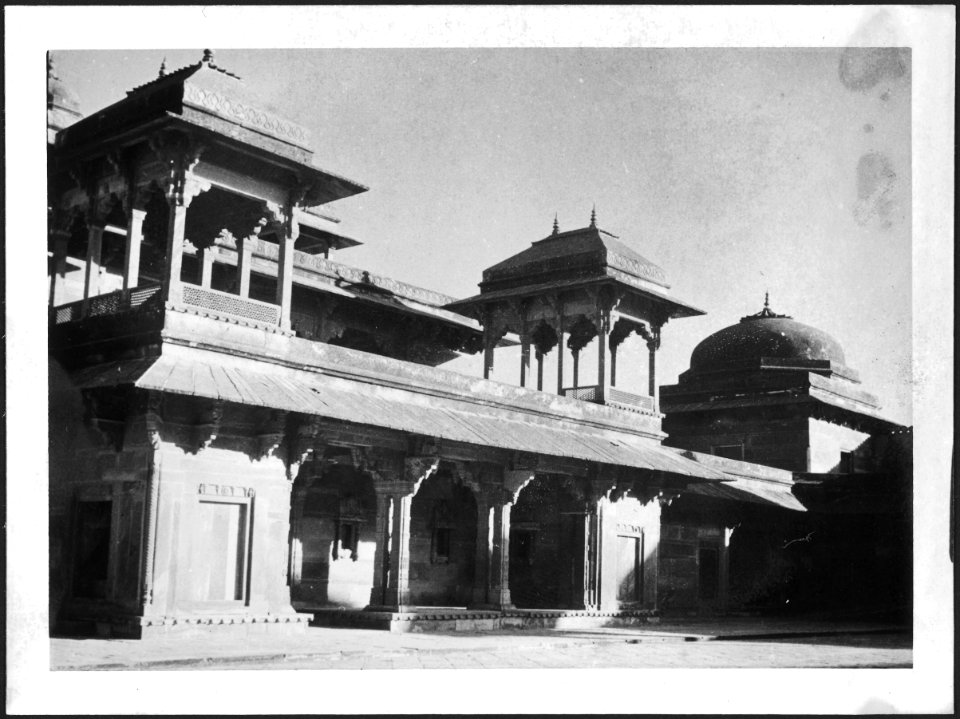CH-NB - Britisch-Indien, Fatehpur Sikri- Palast - Annemarie Schwarzenbach - SLA-Schwarzenbach-A-5-22-114