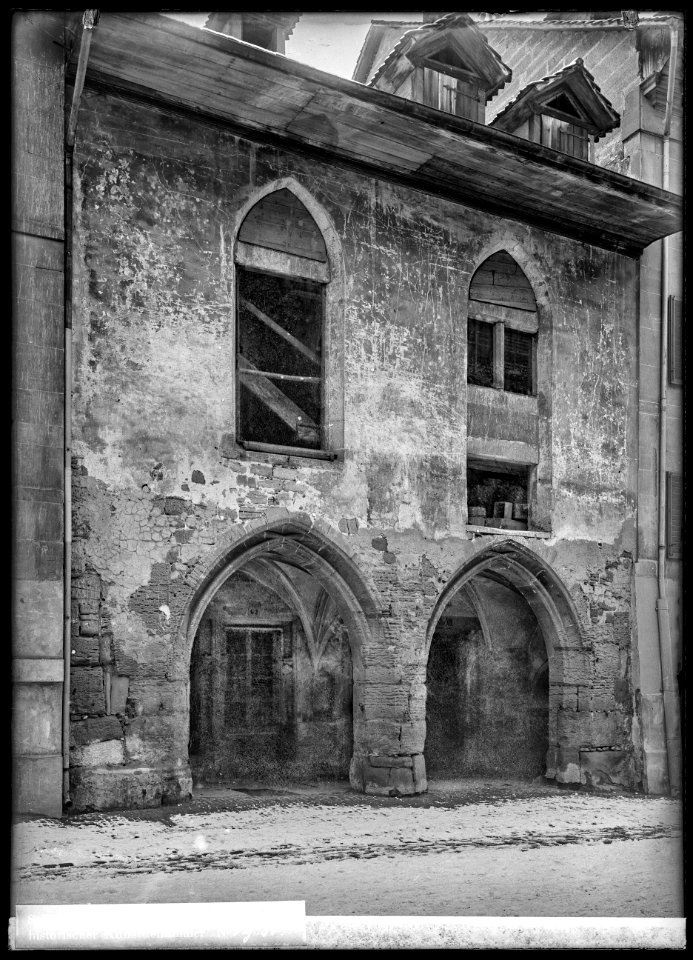 CH-NB - Bern, Antonierkirche, vue partielle extérieure - Collection Max van Berchem - EAD-6610