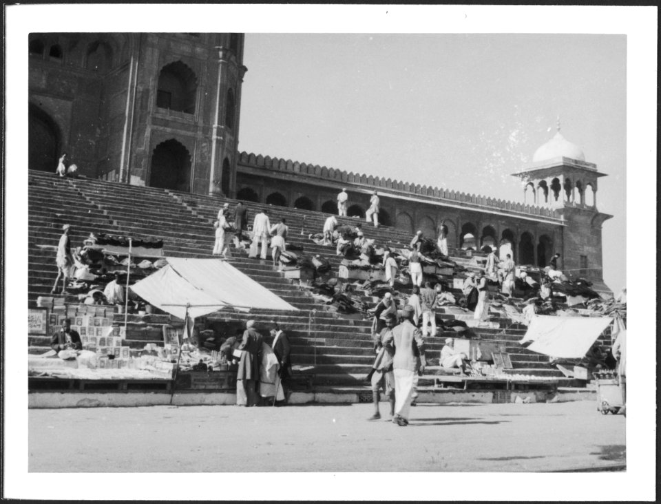 CH-NB - Britisch-Indien, Delhi- Jama Masjid (Freitagsmoschee) - Annemarie Schwarzenbach - SLA-Schwarzenbach-A-5-22-072